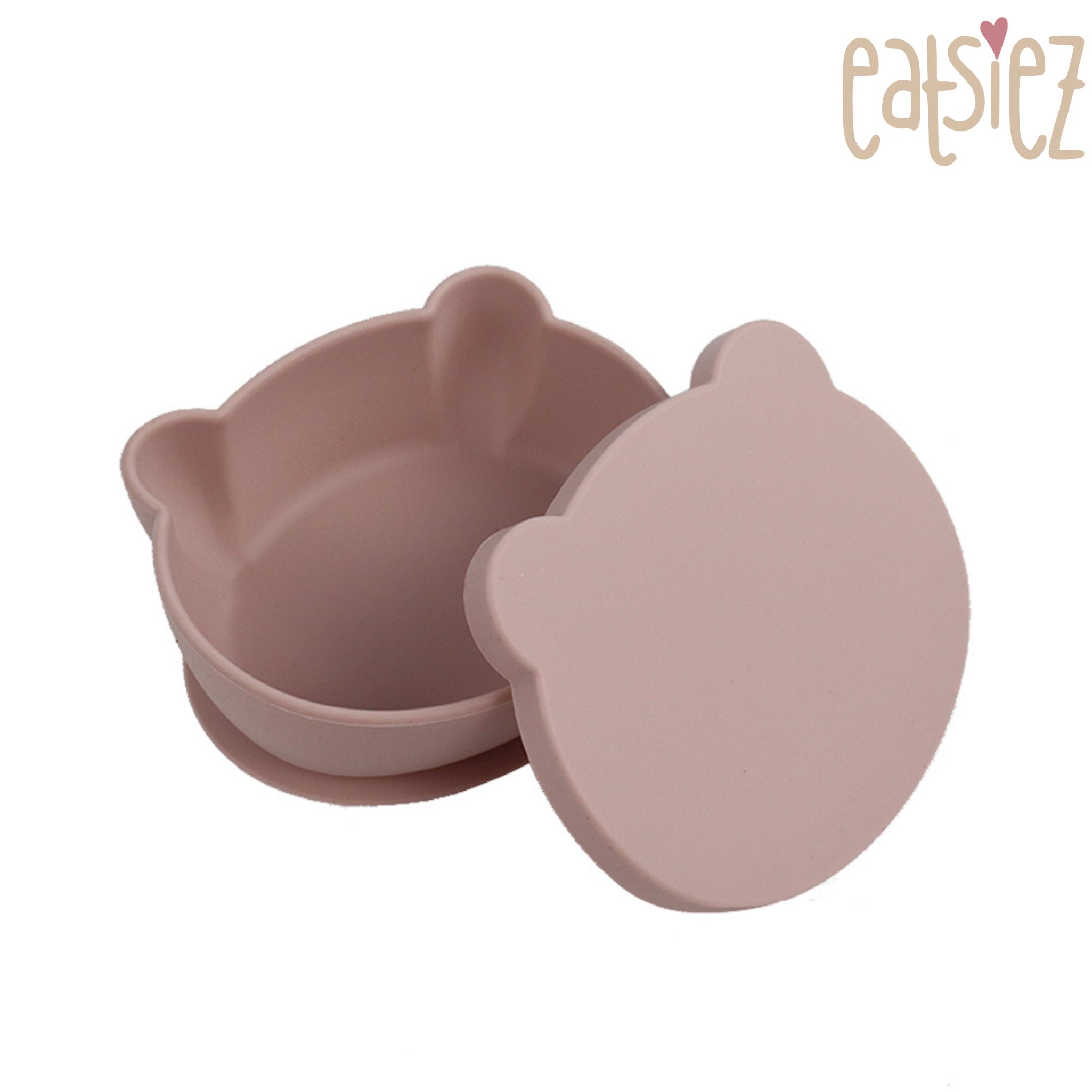 Eatsiez Suction Bowl with Lid